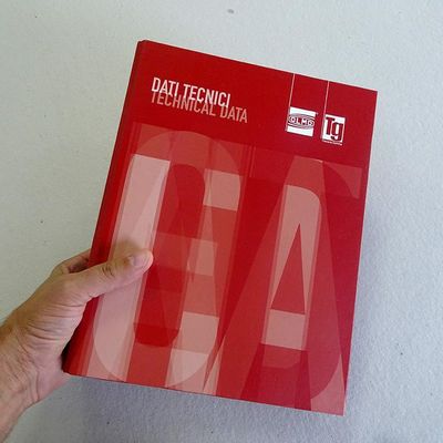 Book Dati Tecnici | Graphic layout