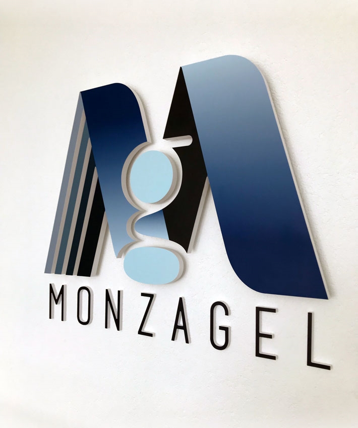 Corporate identity | Allestimento azienda Monzagel 4