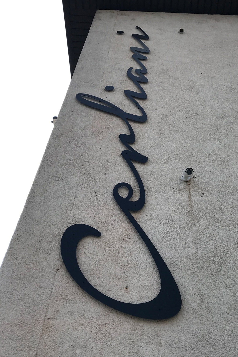 Insegna | Lettere in Alluminio 1