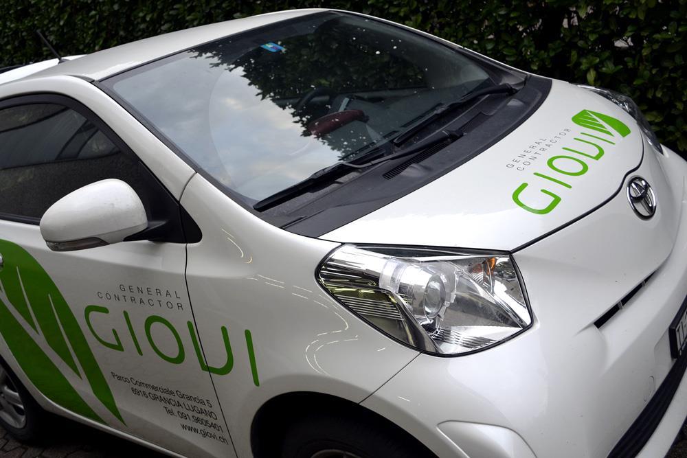 Decorazione auto aziendale  4