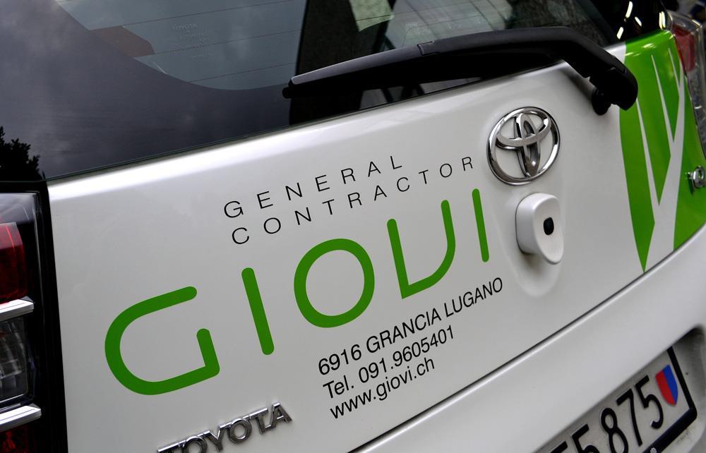 Decorazione auto aziendale  2