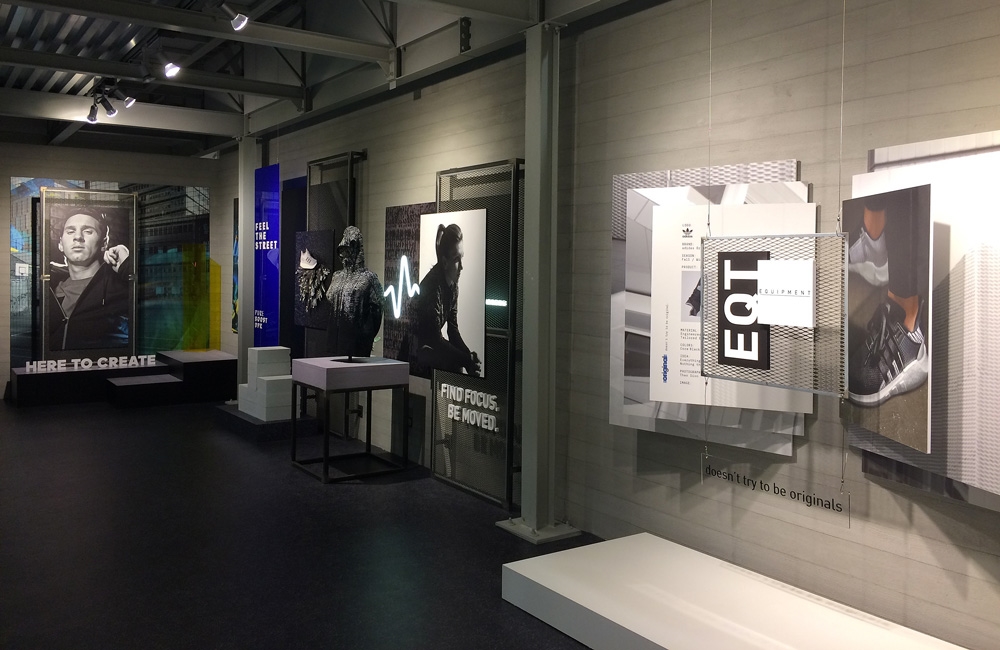 Allestimento Adidas | Concept | Graphic layout 2