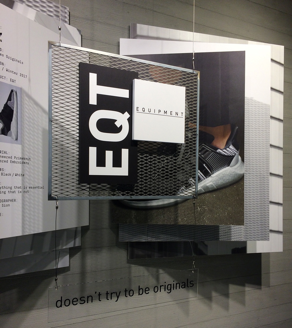 Allestimento Adidas | Concept | Graphic layout 3