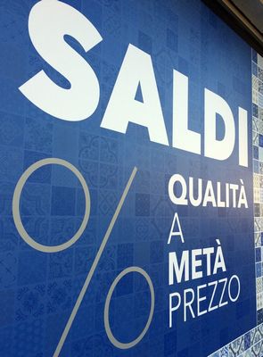 Ideazione campagna saldi